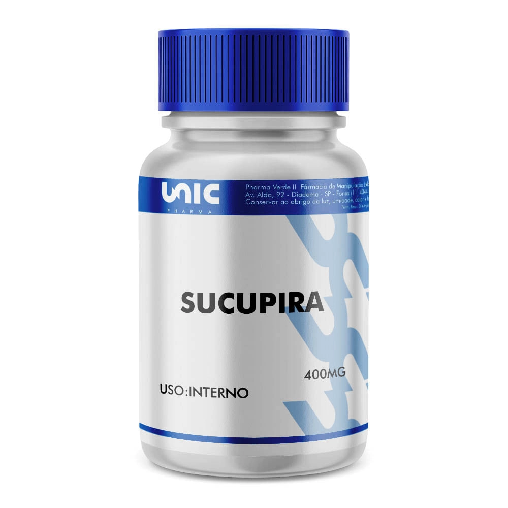 Sucupira 400mg 60 Cápsulas Vegan