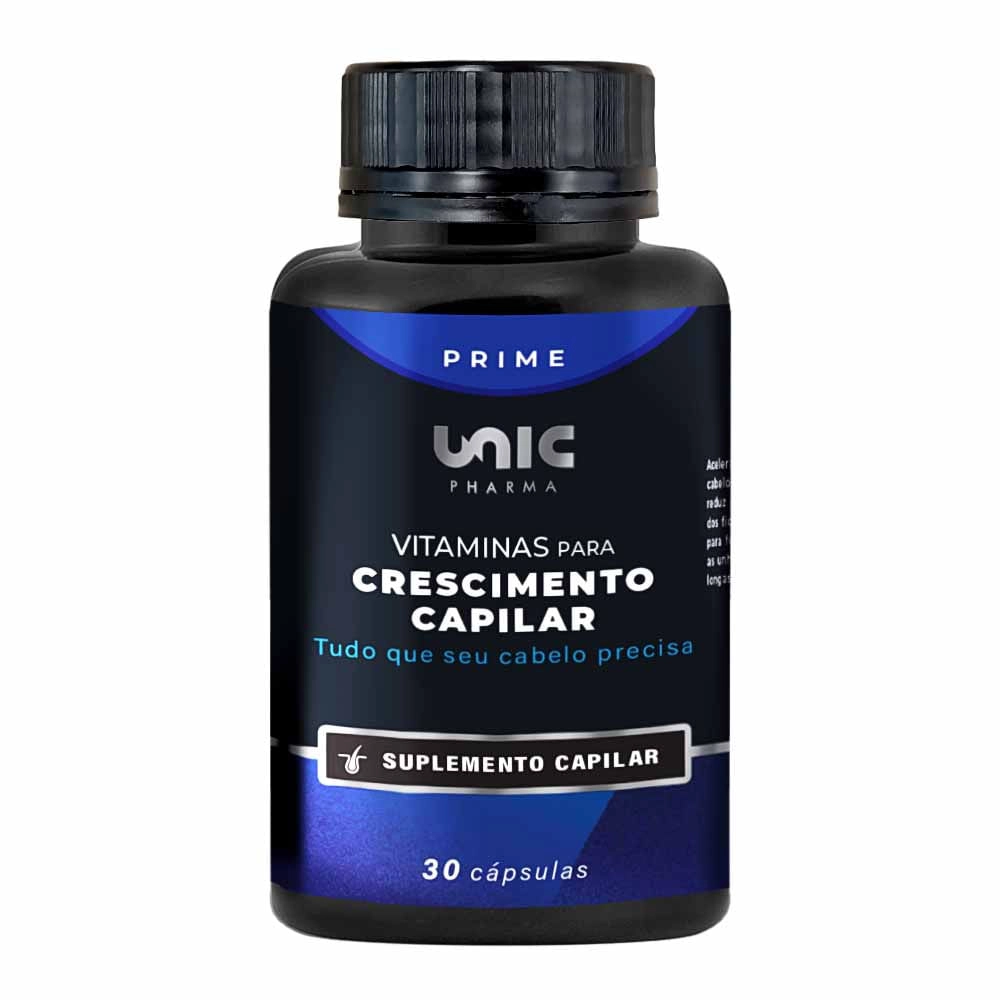 Vitaminas para Crescimento Capilar - 30cáps